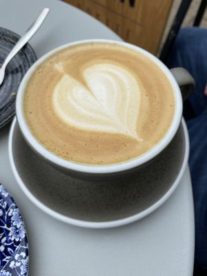 Oat latte   at Abbey Road Coffee in Malvern