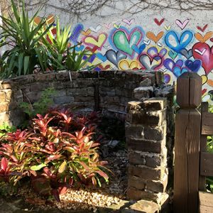 Nice outdoor area  at Wicked Bao in Fernandina Beach