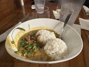 Indian curry   at Wicked Bao in Fernandina Beach