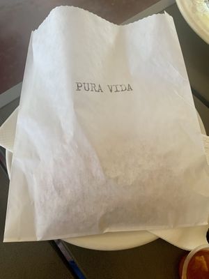 Pura vida  at República Empanada in Mesa