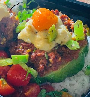 Stuffed pumpkin  at Dosha Ayurveda in Hallandale Beach