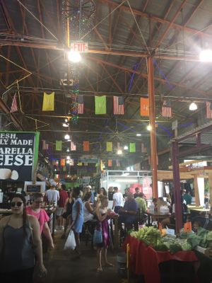 Inside at Yellow Green Farmers Market in Hollywood