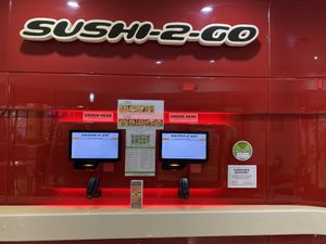 Ordering  at Sushi-2-Go in Gainesville