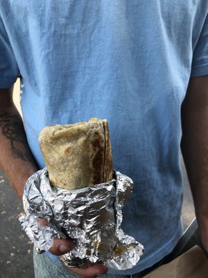 carnitas burrito  at Sugar Taco in Los Angeles