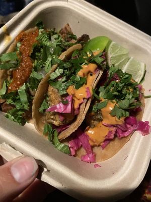 3 plate tacos!  at Sugar Taco in Los Angeles