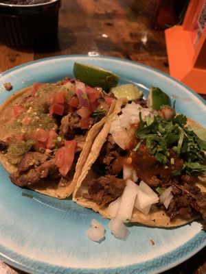 Chicken / Seitan asada taco time!  at Sugar Taco in Los Angeles