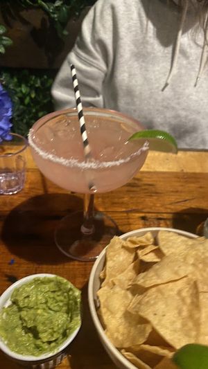 Pink guava margarita   at Sugar Taco in Los Angeles