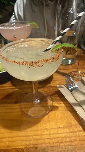 Spicy margarita   at Sugar Taco in Los Angeles