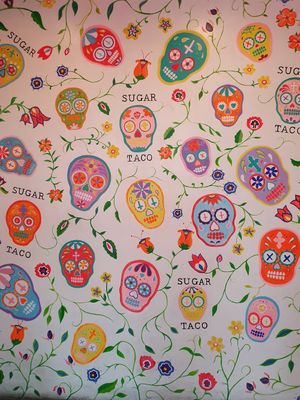Decor at Sugar Taco in Los Angeles