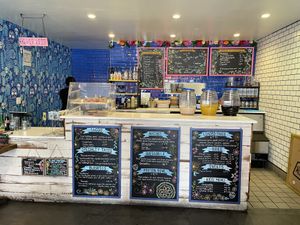 Order counter    at Sugar Taco in Los Angeles