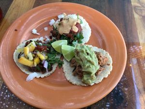 Tres tacos 🌮 💃  at Sugar Taco in Los Angeles