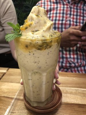 Passion fruit smoothie  at 29 Coffties in Chiang Mai