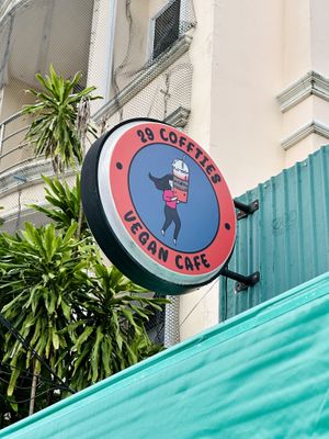 Signage   at 29 Coffties in Chiang Mai