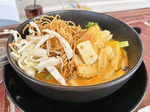 Khao soi (85 THB)  at 29 Coffties in Chiang Mai