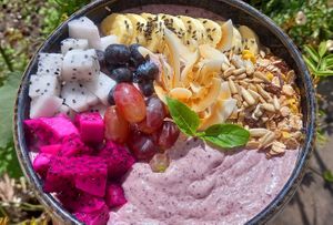 Bowl No, 6
Blueberry Smoothie bowl  at 29 Coffties in Chiang Mai