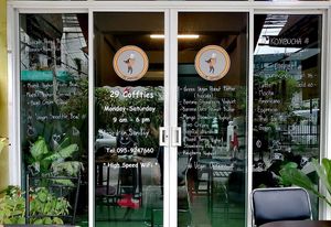 More options inside at 29 Coffties in Chiang Mai