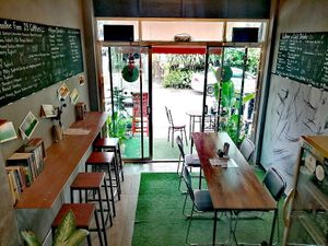 Cozy cafe at 29 Coffties in Chiang Mai