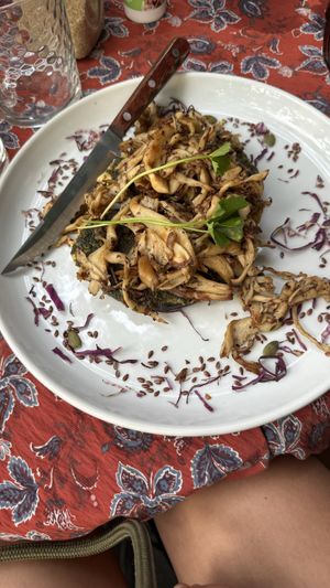 Mushroom bread  at Cafe Zen in Negombo