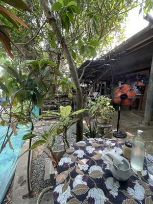 What a lovely place foe having breakfastt  at Cafe Zen in Negombo