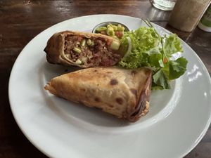 Bean burritoo  at Cafe Zen in Negombo