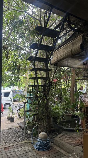 Main road  at Cafe Zen in Negombo