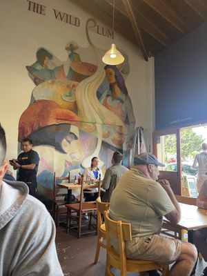 Inside  at The Wild Plum Cafe in Monterey