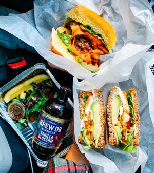 HIGHLY RECOMMEND! Vegan Cheddar Burger is to die for and the Tofu Club was the perfectly healthy and nutritious lunch I was craving. Did I mention they don’t skimp on avocado  at The Green Bean Cafe in New York City