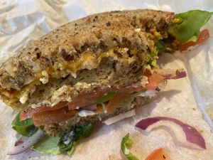 Vegan but at The Green Bean Cafe in New York City