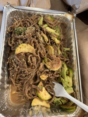 Soba noodle dish: eh   at The Green Bean Cafe in New York City