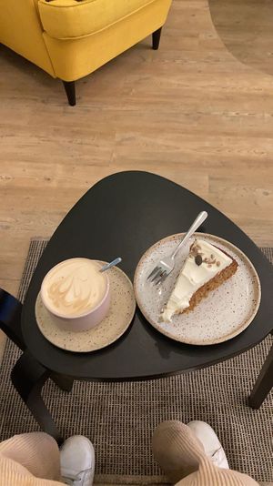   at Timm's Café in Darmstadt