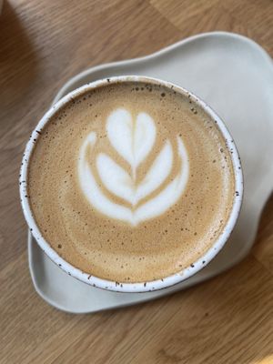 kaffee  at Timm's Café in Darmstadt