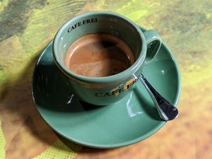  at Cafe Frei in Budapest