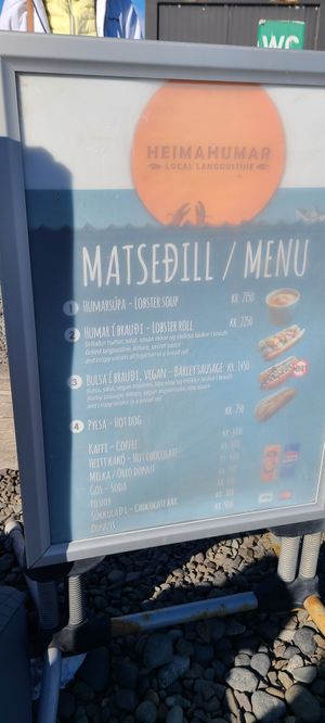  at Heimahumar - Food Truck in Jokulsarlon