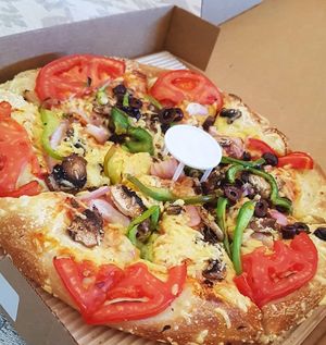  at Pizza Fan in Crete