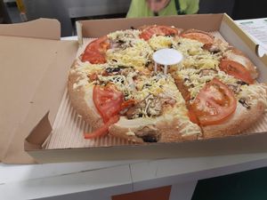 Vegan Pizza at Pizza Fan in Crete