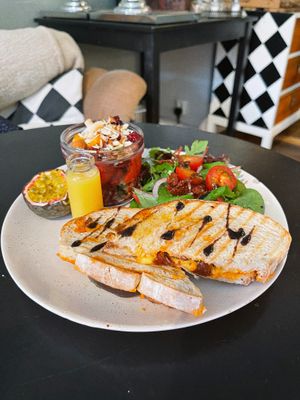 Brunch platter  at Café Holmgången in Malmo