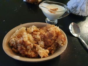 Apple pie at Café Holmgången in Malmo