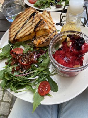 Brunch plate for 129 sek   at Café Holmgången in Malmo