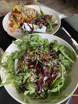 Pasta and lasagna   at Café Holmgången in Malmo