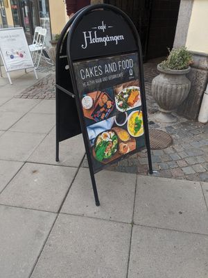 . at Café Holmgången in Malmo