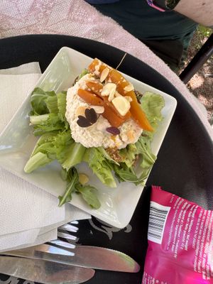 Cashew cream toast  at Slottsträdgårdens Kafé in Malmo