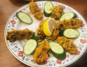 Lentils kofte (not my favorite) at Babel Cafe in Istanbul