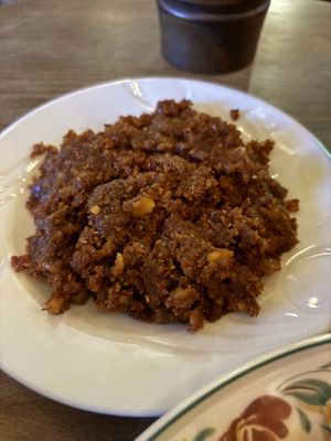 Muhammara  at Babel Cafe in Istanbul