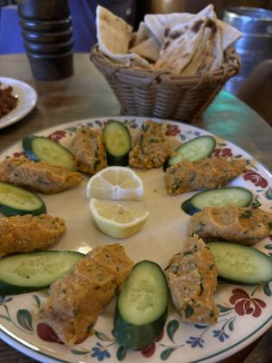 Lentil kofte  at Babel Cafe in Istanbul
