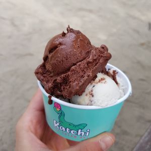 bestes veganes Schokoeis Berlins at Katchi Ice Cream - Savignyplatz in Berlin