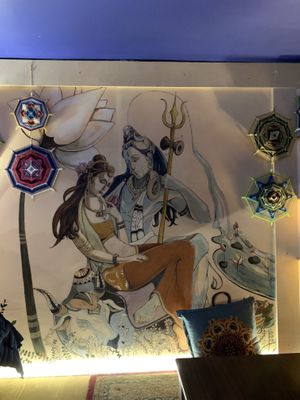 Decorations  at Satsanga in Sofia