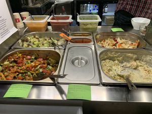 Food at Satsanga in Sofia