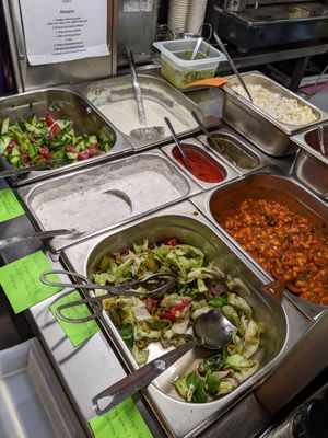 Buffet 2. at Satsanga in Sofia