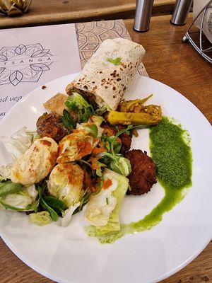 Lots of different flavors at Satsanga in Sofia