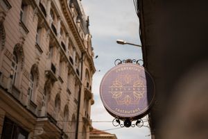 Outside at Satsanga in Sofia